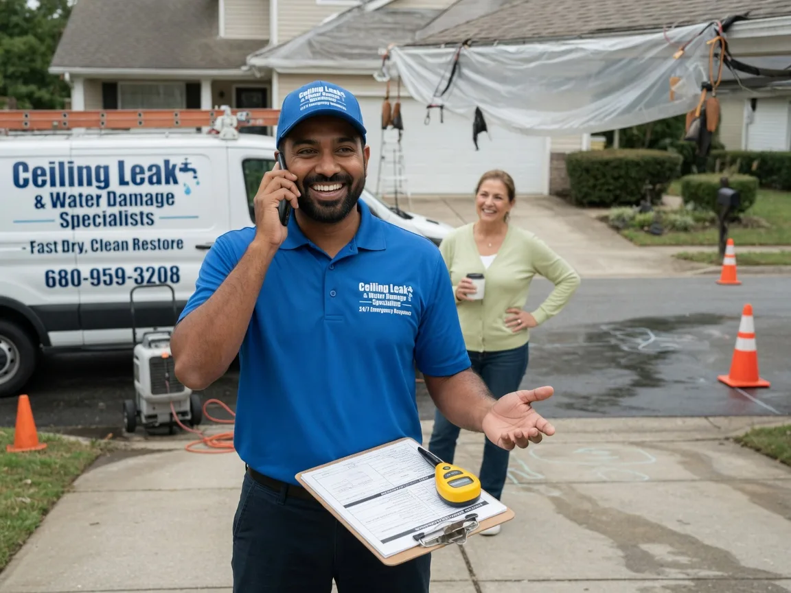 Ceiling Leak Cleanup North Collins, NY FAQs